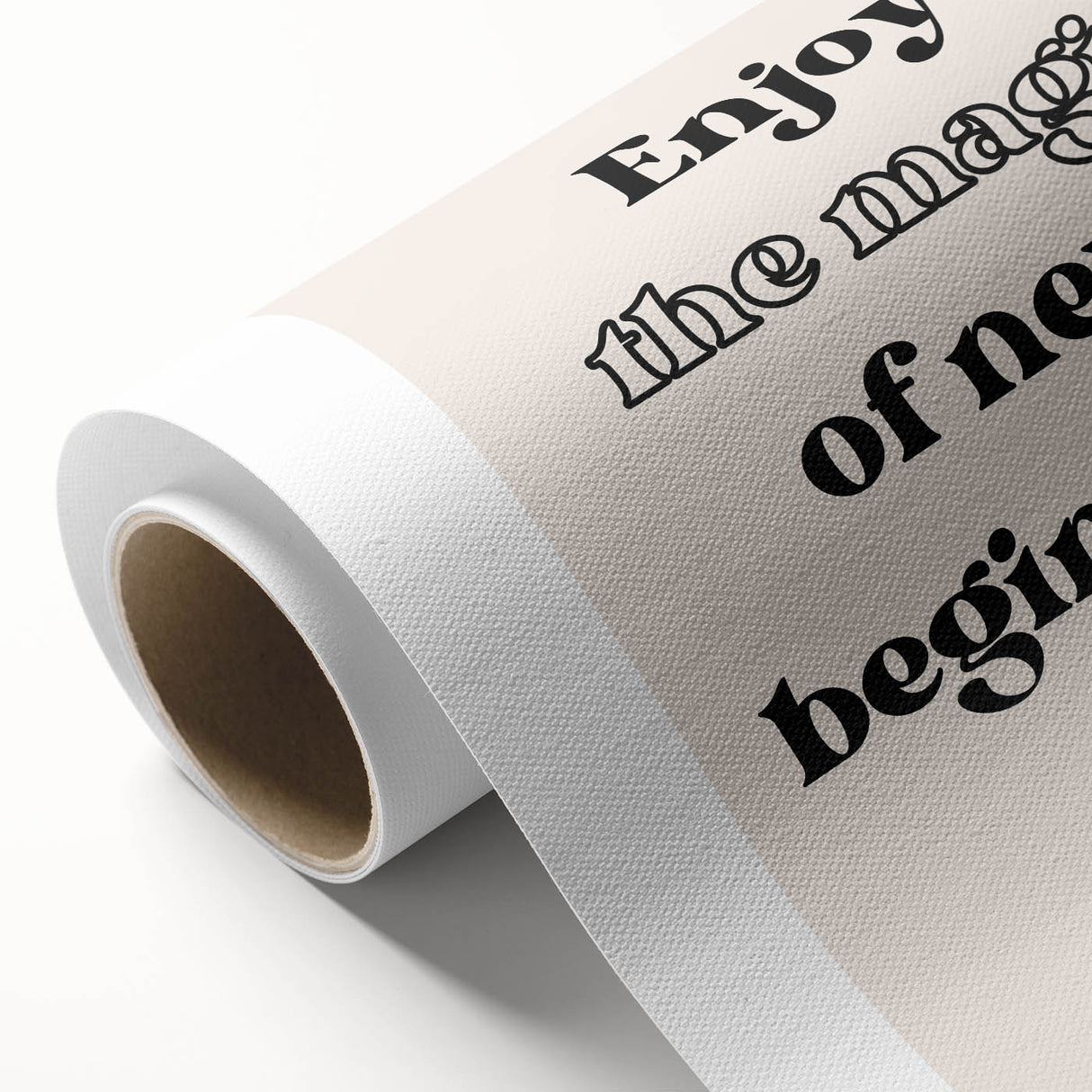 Enjoy the Magic of New Beginnings - New Year Wall Art Print