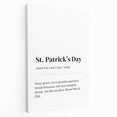 Funny St. Patrick’s Day Wall Art – Irish Typography Print Decor
