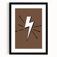 Lightning Bolt - Boys Room Wall Art Kids Wall Art Prints