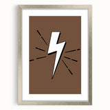 Lightning Bolt - Boys Room Wall Art Kids Wall Art Prints