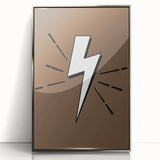 Lightning Bolt - Boys Room Wall Art Kids Wall Art Prints