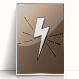 Lightning Bolt - Boys Room Wall Art Kids Wall Art Prints