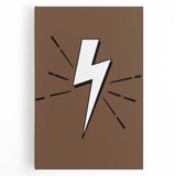Lightning Bolt - Boys Room Wall Art Kids Wall Art Prints