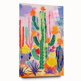 Children's Wall Art Prints - Cactus Garden Nursery Wall Decor