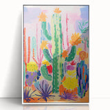 Children's Wall Art Prints - Cactus Garden Nursery Wall Decor