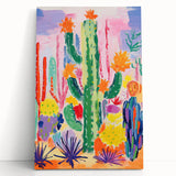 Children's Wall Art Prints - Cactus Garden Nursery Wall Decor