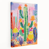 Children's Wall Art Prints - Cactus Garden Nursery Wall Decor