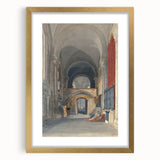 Medieval Wall Art - Gothic Norwich Cathedral North Aisle Interior Print