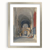 Medieval Wall Art - Gothic Norwich Cathedral North Aisle Interior Print