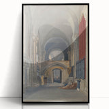 Medieval Wall Art - Gothic Norwich Cathedral North Aisle Interior Print