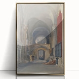 Medieval Wall Art - Gothic Norwich Cathedral North Aisle Interior Print