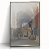 Medieval Wall Art - Gothic Norwich Cathedral North Aisle Interior Print
