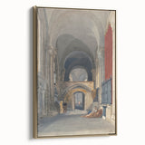 Medieval Wall Art - Gothic Norwich Cathedral North Aisle Interior Print