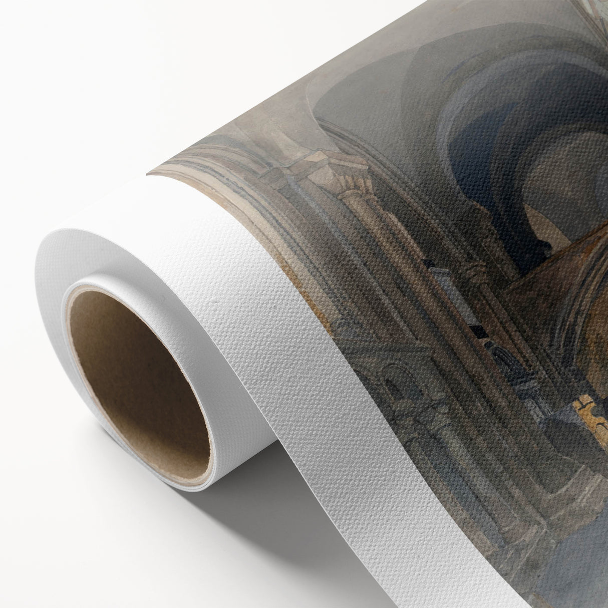Medieval Wall Art - Gothic Norwich Cathedral North Aisle Interior Print