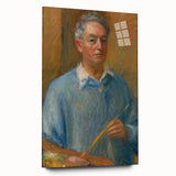 Modern Self-Portrait Wall Art - Contemporary Art for Home Decor