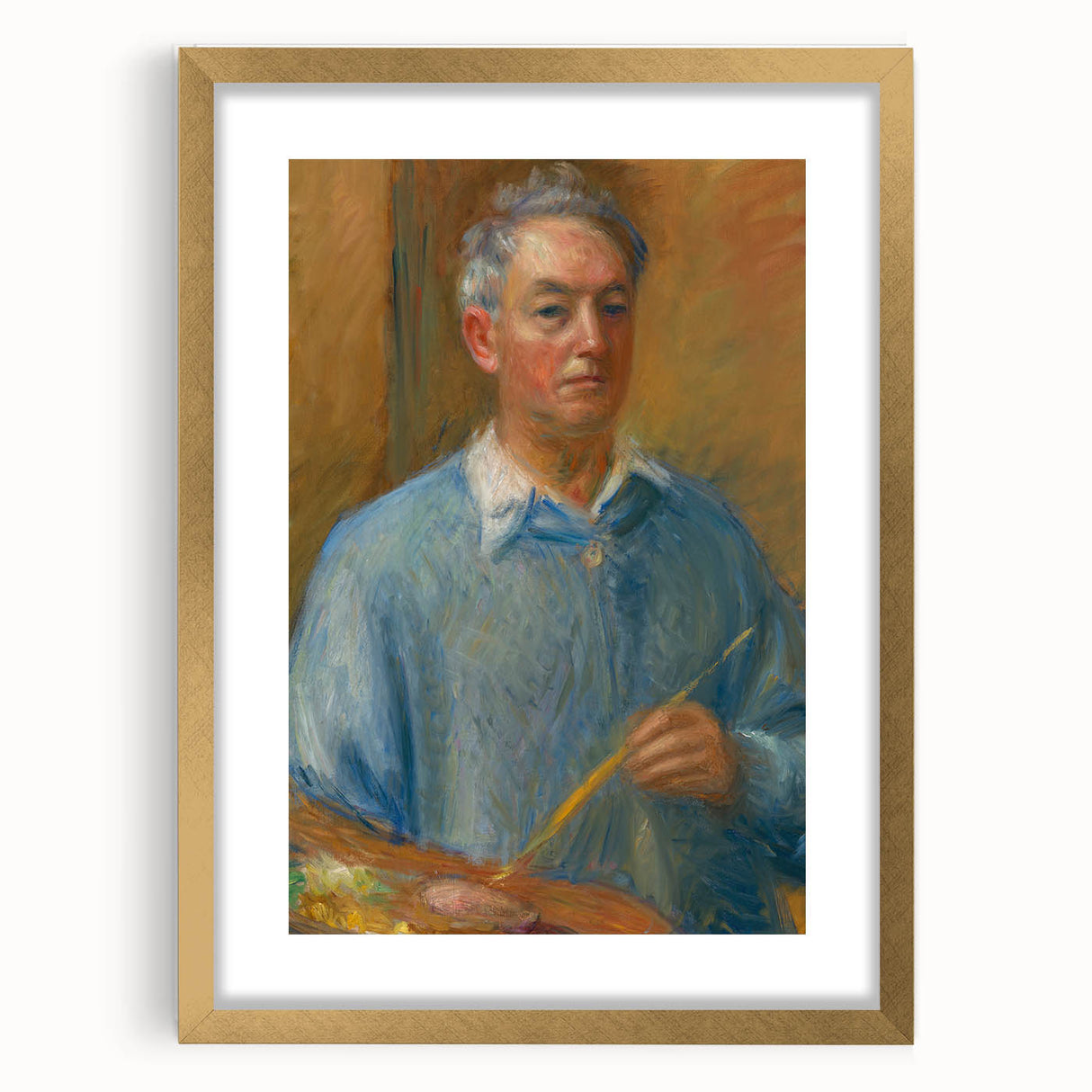 Modern Self-Portrait Wall Art - Contemporary Art for Home Decor