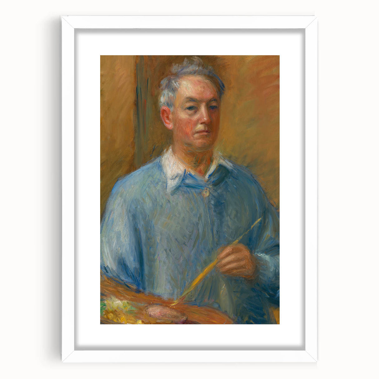 Modern Self-Portrait Wall Art - Contemporary Art for Home Decor