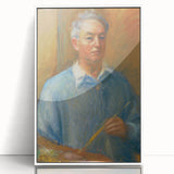 Modern Self-Portrait Wall Art - Contemporary Art for Home Decor