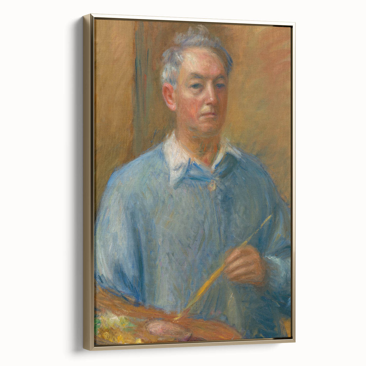 Modern Self-Portrait Wall Art - Contemporary Art for Home Decor