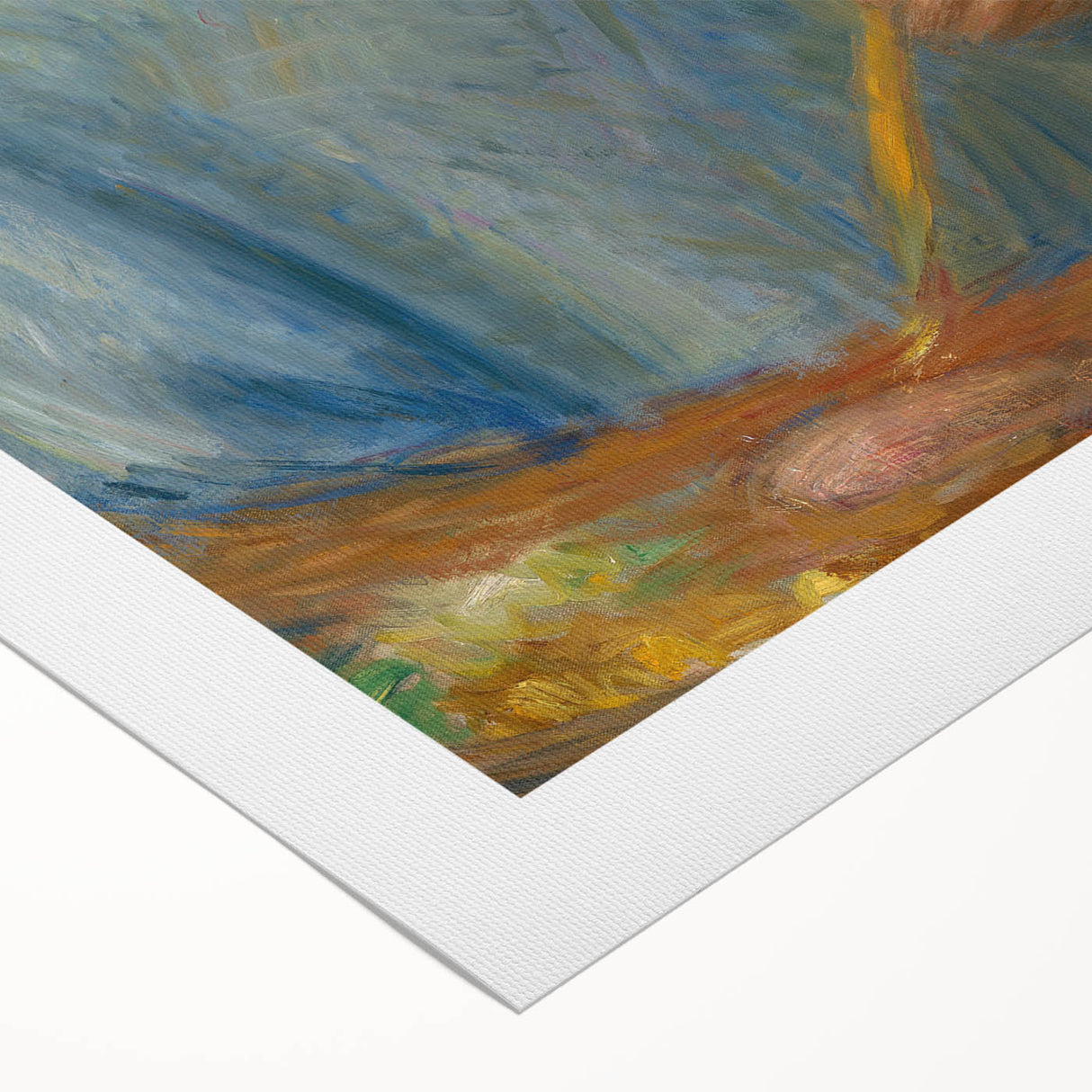 Modern Self-Portrait Wall Art - Contemporary Art for Home Decor