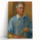 Modern Self-Portrait Wall Art - Contemporary Art for Home Decor