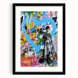 Vibrant Pop Art Wall Art - Graffiti Soup Can Canvas Print