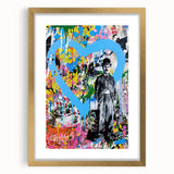 Vibrant Pop Art Wall Art - Graffiti Soup Can Canvas Print