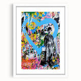 Vibrant Pop Art Wall Art - Graffiti Soup Can Canvas Print