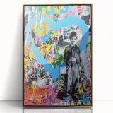 Vibrant Pop Art Wall Art - Graffiti Soup Can Canvas Print