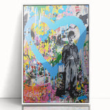 Vibrant Pop Art Wall Art - Graffiti Soup Can Canvas Print