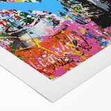 Vibrant Pop Art Wall Art - Graffiti Soup Can Canvas Print