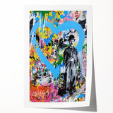 Vibrant Pop Art Wall Art - Graffiti Soup Can Canvas Print