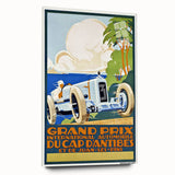 Retro Grand Prix Racing Poster - 1929 Vintage Automobile Wall Art