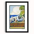 Retro Grand Prix Racing Poster - 1929 Vintage Automobile Wall Art