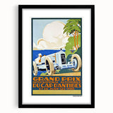 Retro Grand Prix Racing Poster - 1929 Vintage Automobile Wall Art