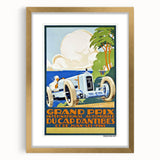Retro Grand Prix Racing Poster - 1929 Vintage Automobile Wall Art