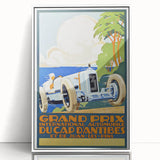Retro Grand Prix Racing Poster - 1929 Vintage Automobile Wall Art