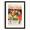 Retro 7-Up Party Ad – Vintage Print for Nostalgic Wall Art