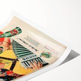 Retro 7-Up Party Ad – Vintage Print for Nostalgic Wall Art