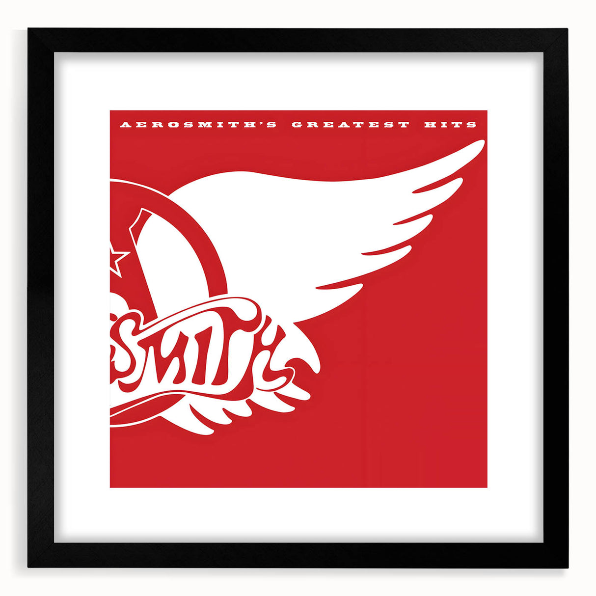 Retro Wall Art – Aerosmith's Greatest Hits Canvas Print