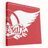 Retro Wall Art – Aerosmith's Greatest Hits Canvas Print