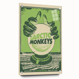 Arctic Monkeys Retro Poster Art – Vintage Rock Wall Art Print