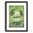 Arctic Monkeys Retro Poster Art – Vintage Rock Wall Art Print