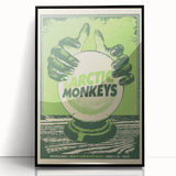 Arctic Monkeys Retro Poster Art – Vintage Rock Wall Art Print