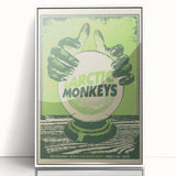 Arctic Monkeys Retro Poster Art – Vintage Rock Wall Art Print