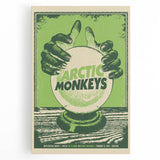 Arctic Monkeys Retro Poster Art – Vintage Rock Wall Art Print