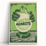 Arctic Monkeys Retro Poster Art – Vintage Rock Wall Art Print