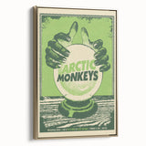 Arctic Monkeys Retro Poster Art – Vintage Rock Wall Art Print
