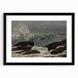 Realistic Coastal Scene Art Print: "Maine Coast" by Winslow Homer