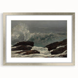 Realistic Coastal Scene Art Print: "Maine Coast" by Winslow Homer